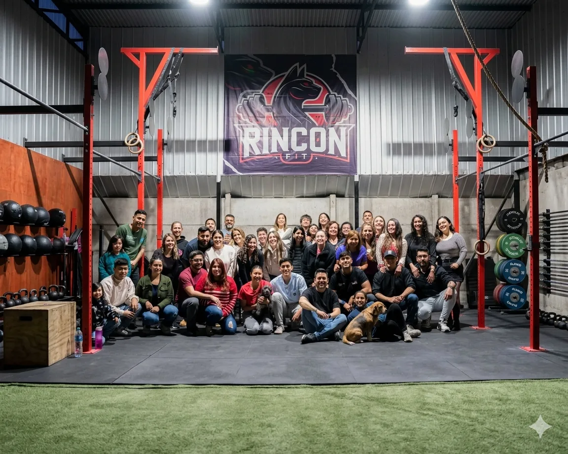 Comunidad Rincón Fit entrenando juntos